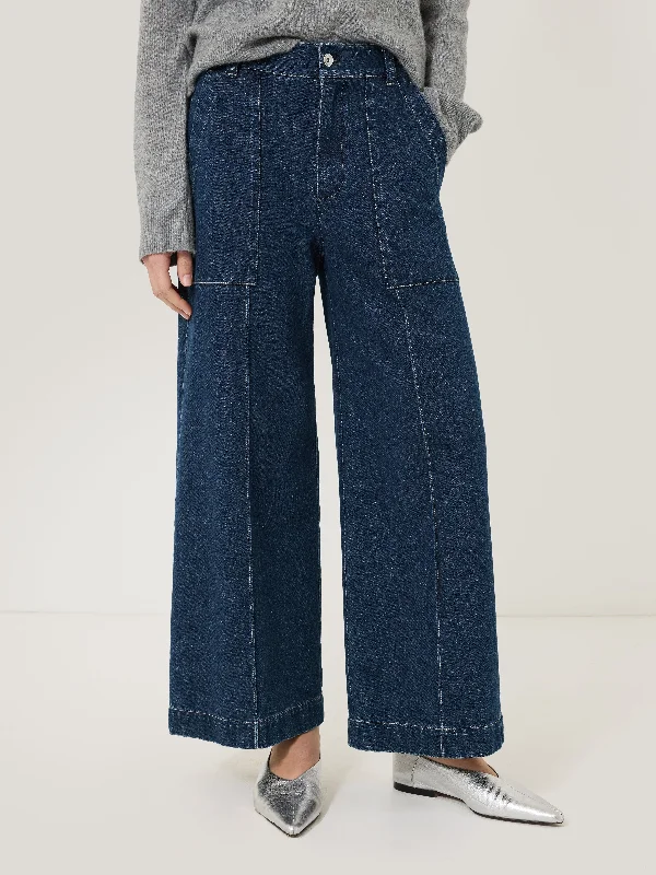 Vintage Style Clothing Sale Denim Sailor Trouser | Indigo