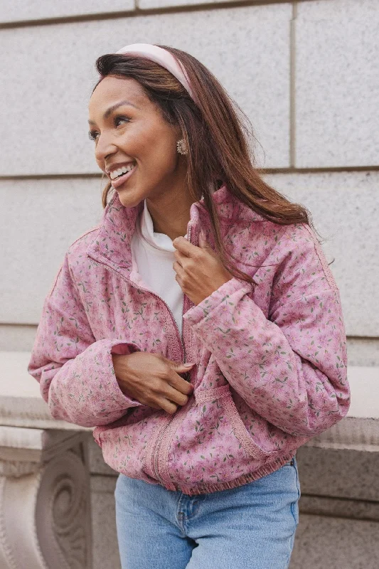 Limited Time Offers Tasia Jacket in Pink Floral