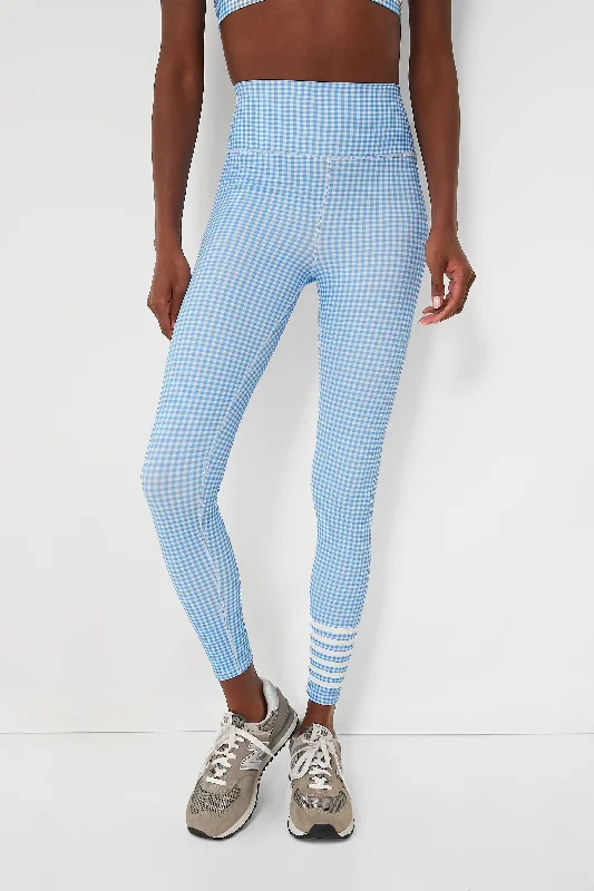 Women's Stylish Outerwear Gingham Everyday Leggings