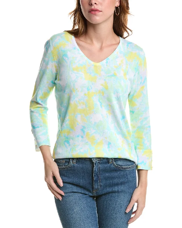 Trend Setting Threads Edinburgh Knitwear Watercolor Sweater