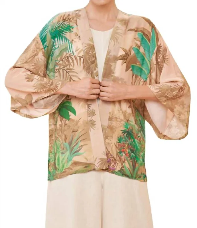 Bid Farewell To The Old Season Oasis Kimono Jacket In Coconut