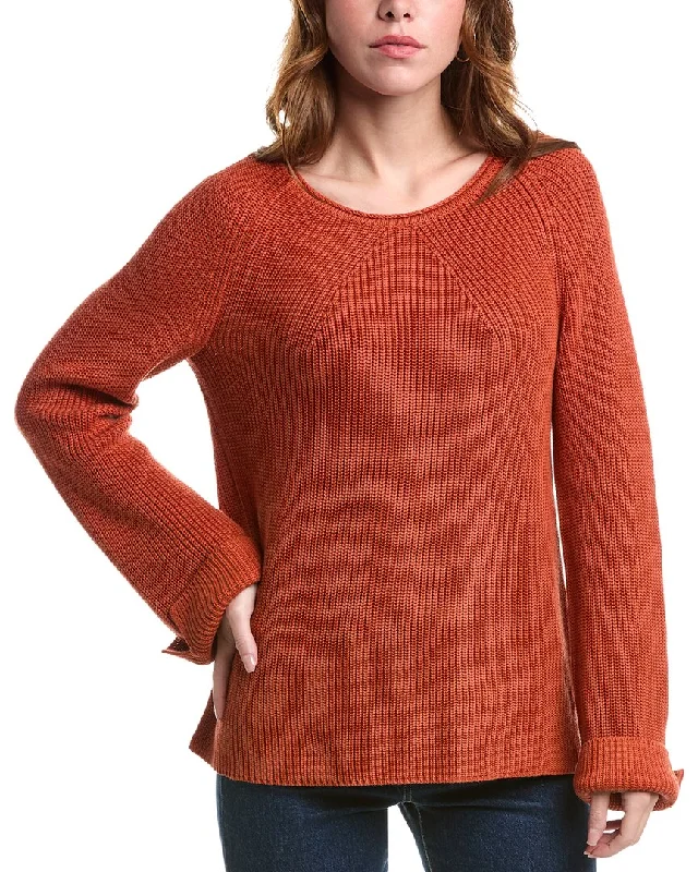 Versatile Wardrobe Essentials Edinburgh Knitwear Fluted Shaker Knit Sweater