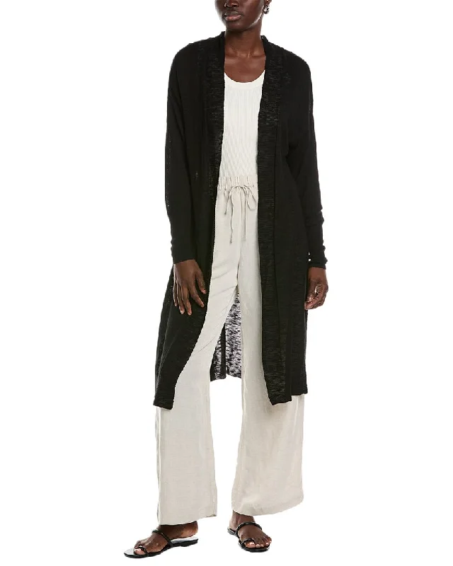 Women's Stylish Outerwear Renuar Linen-Blend Cardigan