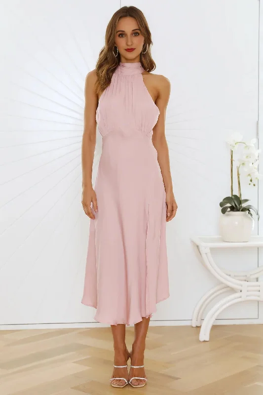 Best Online Women's Boutiques No Tears Here Maxi Dress Blush