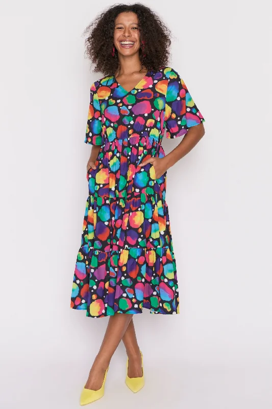 Online Boutiques Affordable Castle Arty Spot Dress