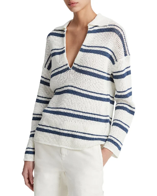 Outfits For Girls Vince Racked Ribbed Stripe Pullover