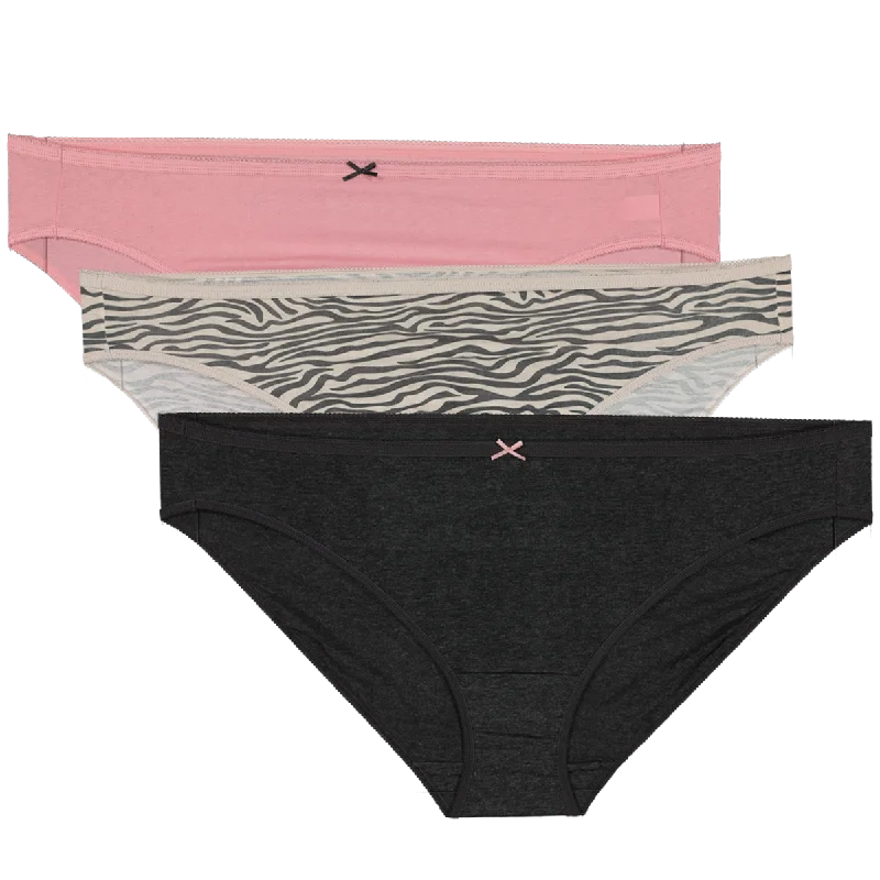 New Season Fashion Preview Cotton Hi-Leg Panties 3 Pack