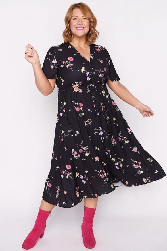 Quality Wear Marley Butterfly Meadow Dress