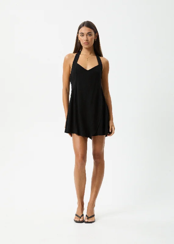 Limited Time Offer AFENDS Womens Amaya - Halter Playsuit - Black