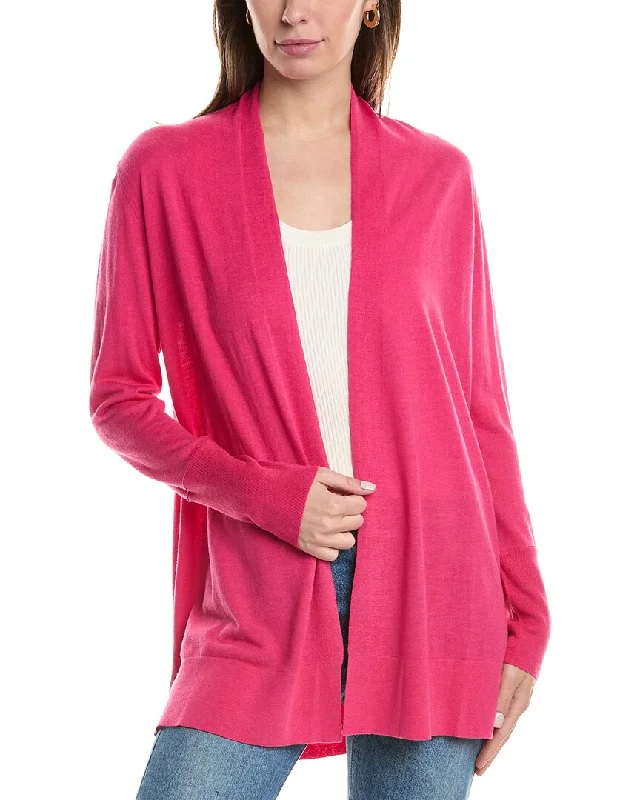 Don't Miss Out Forte Cashmere Easy Silk & Cashmere-Blend Cardigan