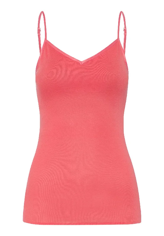 Women's Clothes Online Shopping Cotton Seamless Padded Cotton Camisole | Porcelain Rose 71605-2309