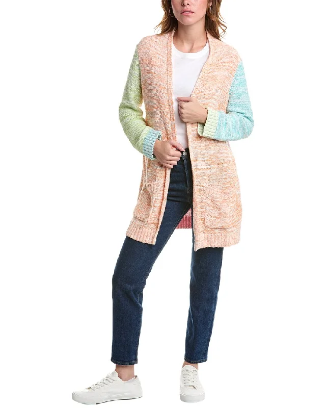 Redefining Women's Fashion Edinburgh Knitwear Tape Yarn Cardigan