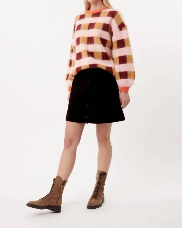 Clothing Woman Frnch Malorine Sweater In Rose