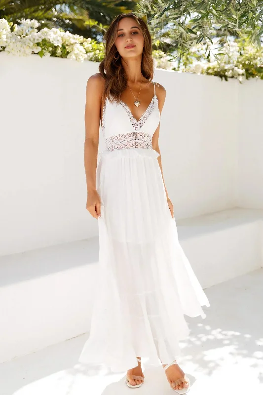 Additional Time-Limited Offers Before Anyone Else Maxi Dress White