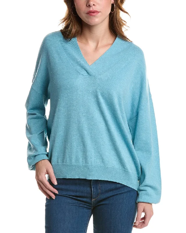 Timeless Elegance Redefined Edinburgh Knitwear Relaxed Wool-Blend Sweater