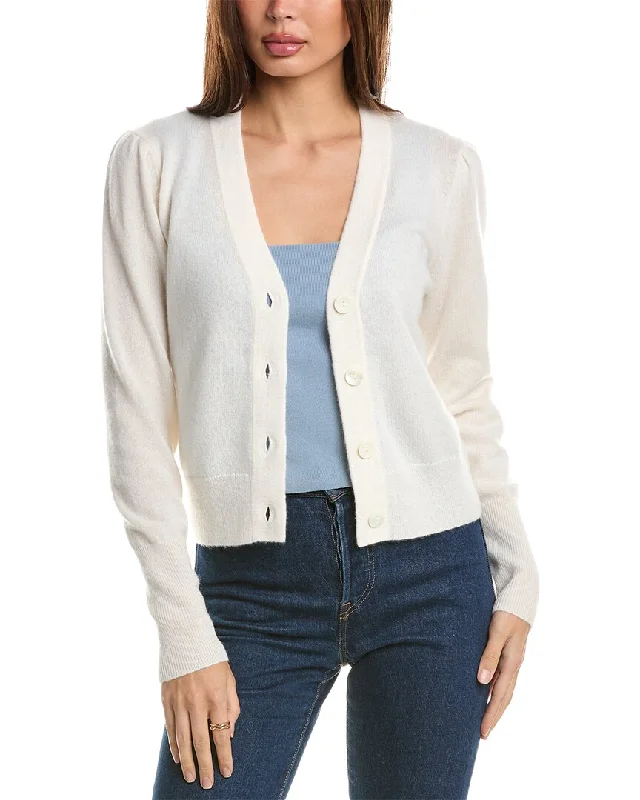 Mega Sales Forte Cashmere Fitted Button Cashmere Cardigan