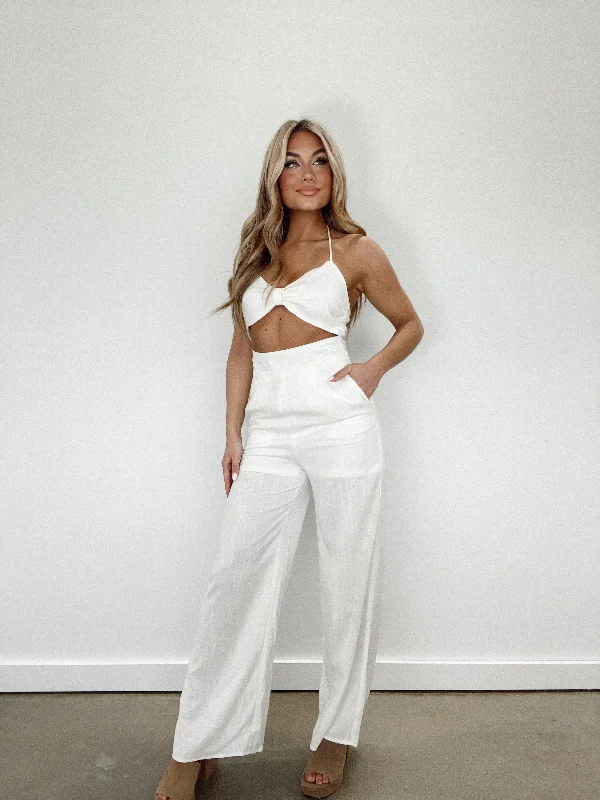 Fashion Forward Femme Bridal Bliss Jumpsuit