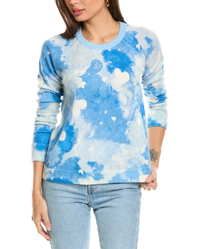 Trendy New Clothes Forte Cashmere Dreamy Hearts Cashmere Pullover