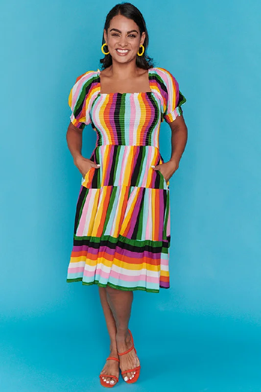 Fashion For Every Occasion Nyla New York Stripe Dress