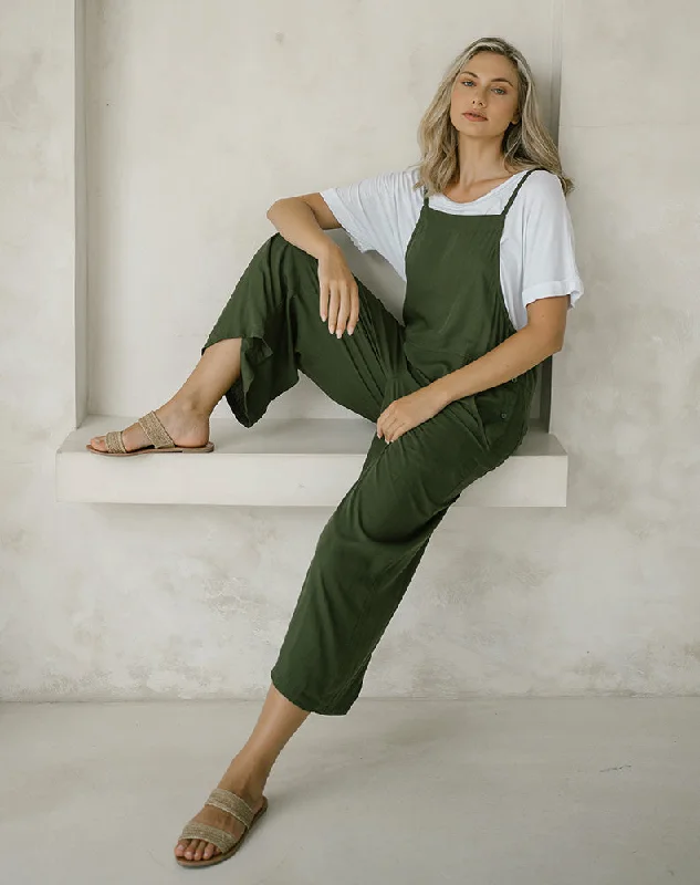 Colorful Clothing Freez Overall Olive