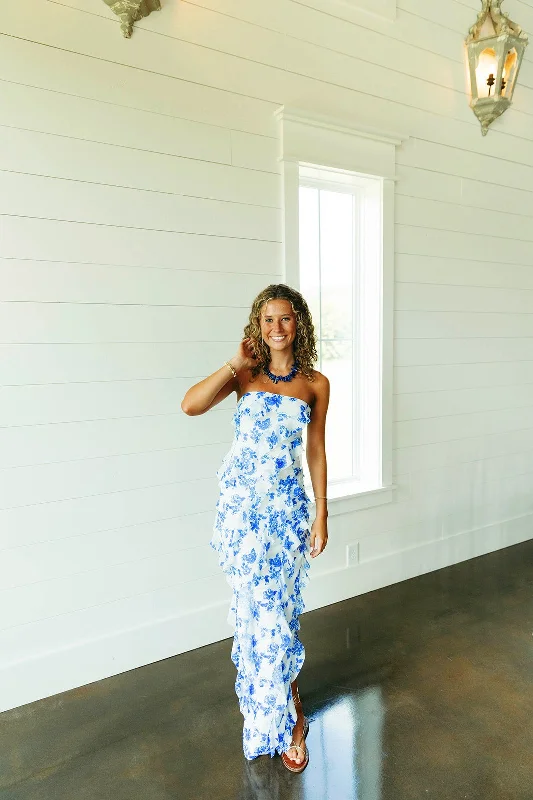 Get The Latest Trends Endless Summer Maxi Dress - Blue