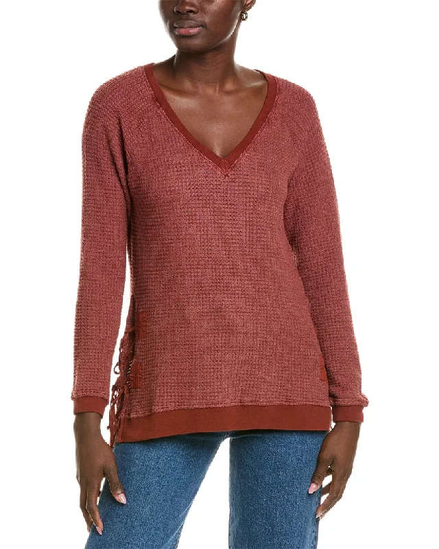 Workwear Fashion for Women XCVI Dutchman V-Neck Pullover