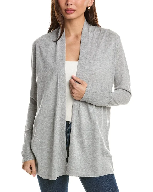 Explore What's New Forte Cashmere Easy Silk & Cashmere-Blend Cardigan