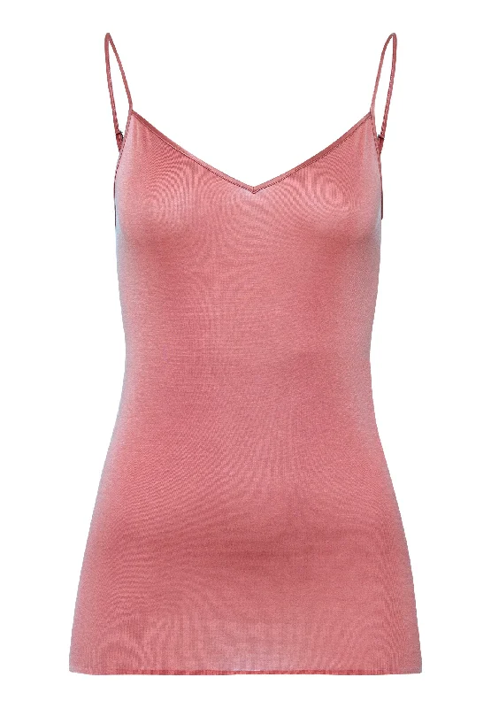 Flash Sale Or Flash Sales Cotton Seamless V-Neck Cotton Camisole | Sweet Pepper 71601-2408