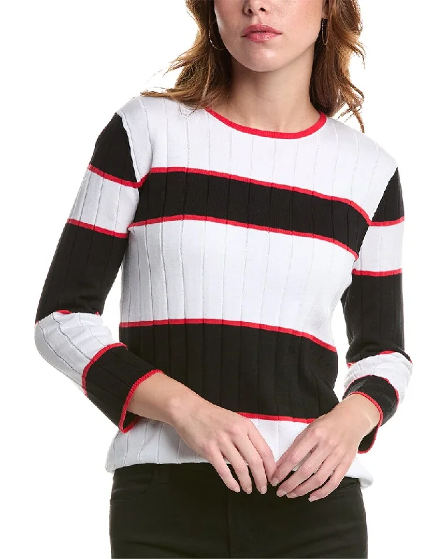 Innovate Your Wardrobe Edinburgh Knitwear Block Stripe Sweater