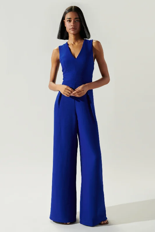 Stylish Looks Klara Wide Leg Jumpsuit