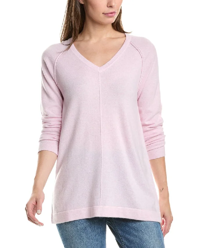 Sale Event, Prices Rock Forte Cashmere Easy Raglan V-Neck Cashmere Sweater