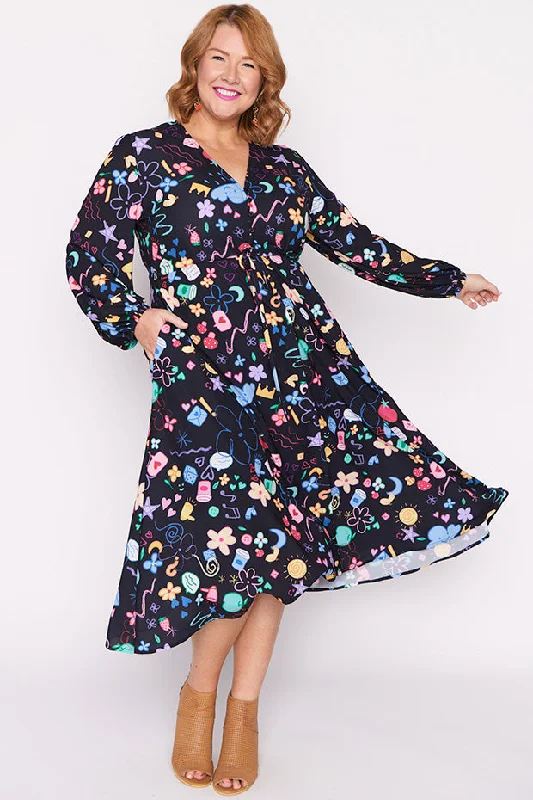 Flash Sale Online Marlene Meeting Minutes Long Sleeve Dress