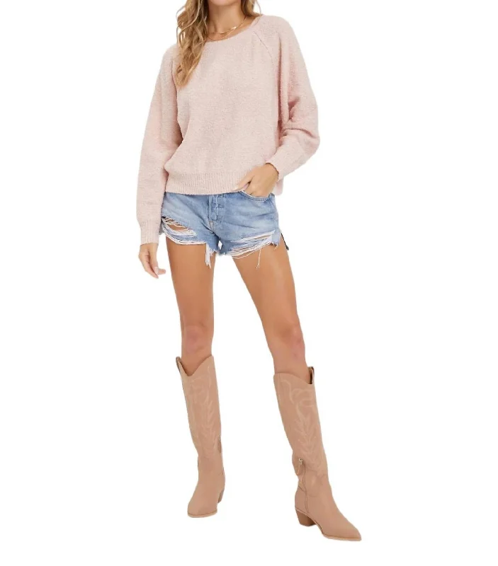 Relaxed Style Avery Sweater In Pink