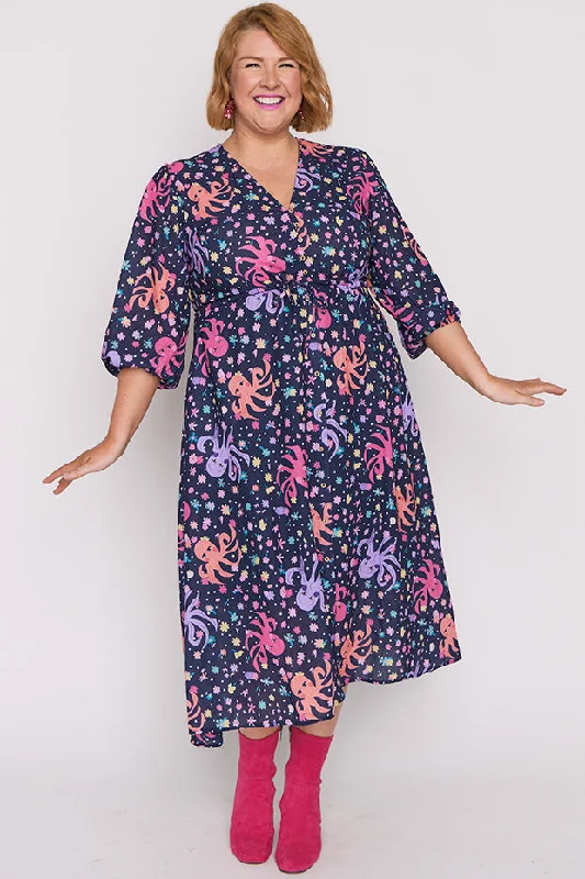 Clothing Online Kristen Octopus Garden Dress