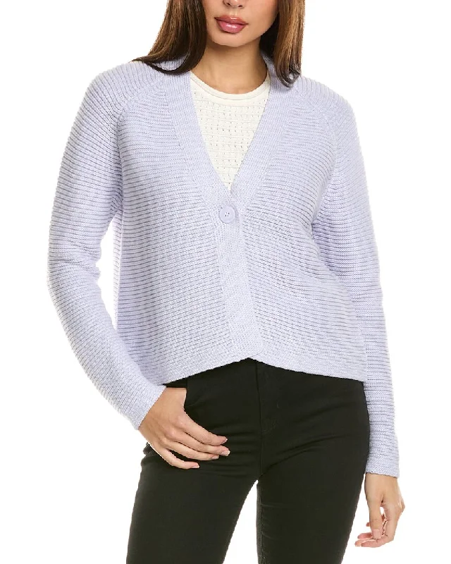 Limited Time Offer Forte Cashmere Garter Button Cardigan