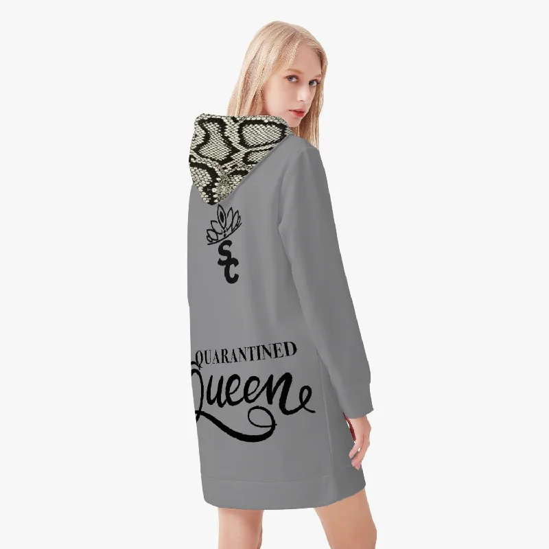 Chic Trend Collection STILE CAPO QUEENS  Hoodie Dress