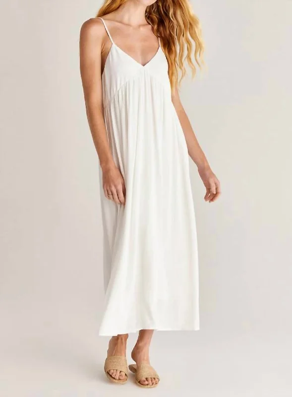 Comfort First Women's Wear Atlas Midi Dress in White