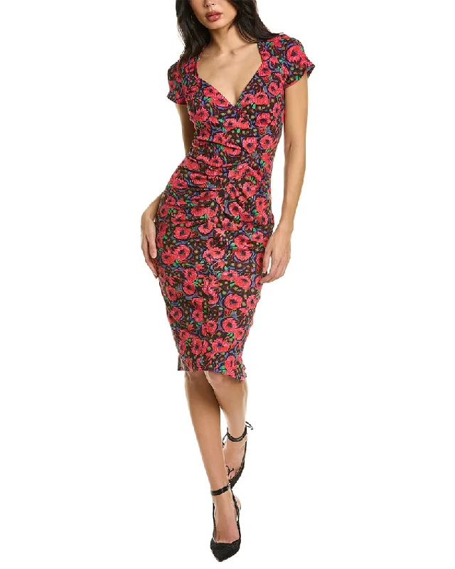 Trendy Online Boutiques ba&sh Ruched Midi Dress