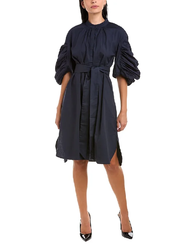 Season Sale Gracia Belted Shirtdress