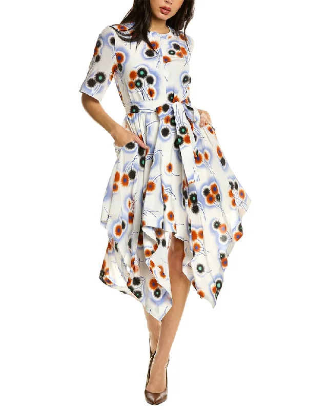 Clothing Brands Jason Wu Handkerchief Silk Dress