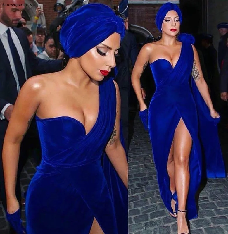 Seasonal Sale Lady Gaga Royal Blue Dress!