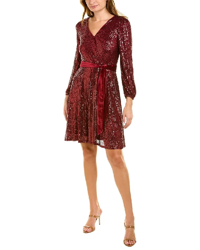 Chic Wardrobe Essentials Nanette Lepore Sequined Midi Dress