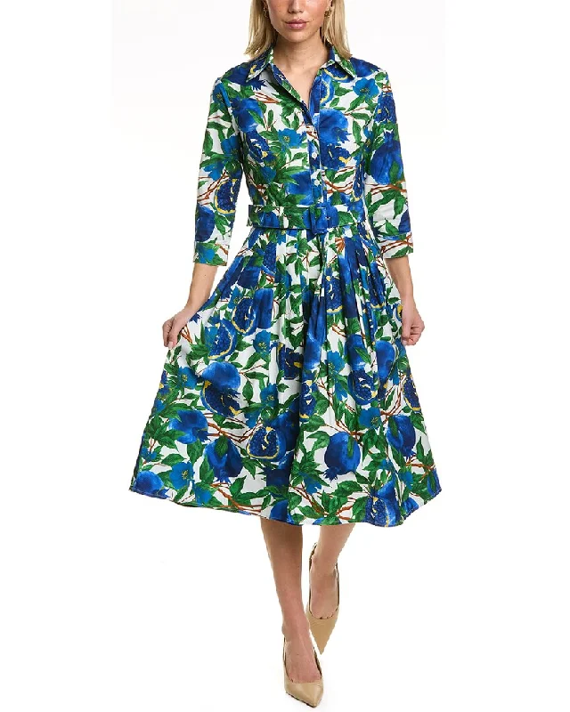 Clothing Online Samantha Sung Audrey 2 3/4-Sleeve Shirtdress