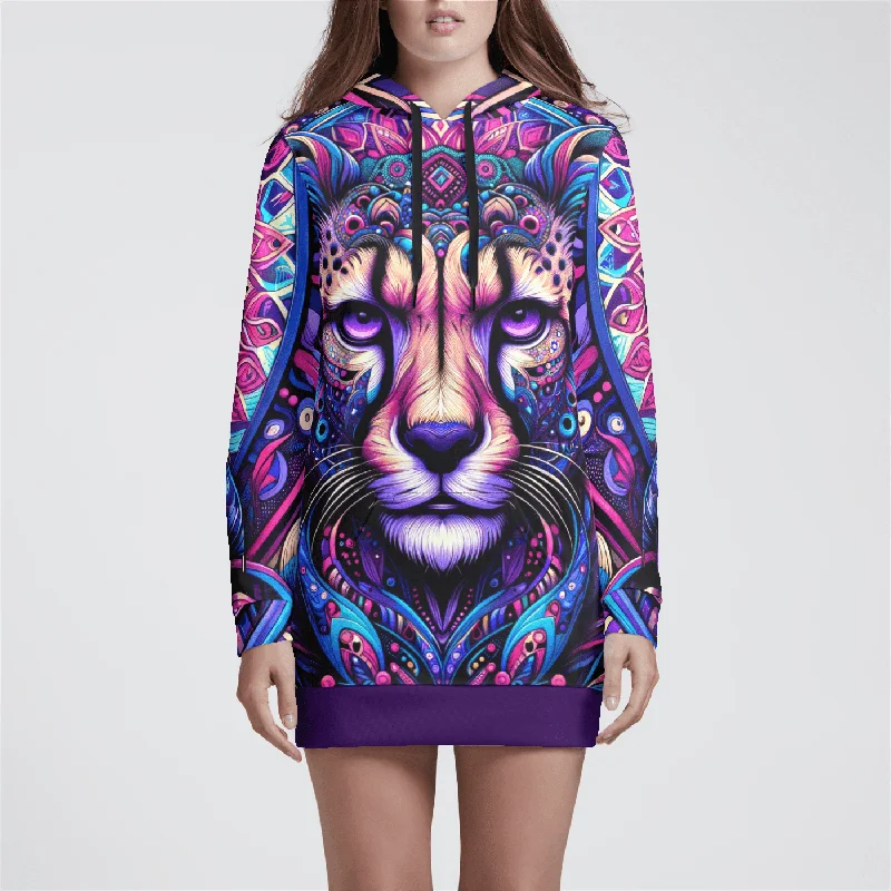 Exclusive Online Sale Spirit Cheetah Womens Hoodie Dress