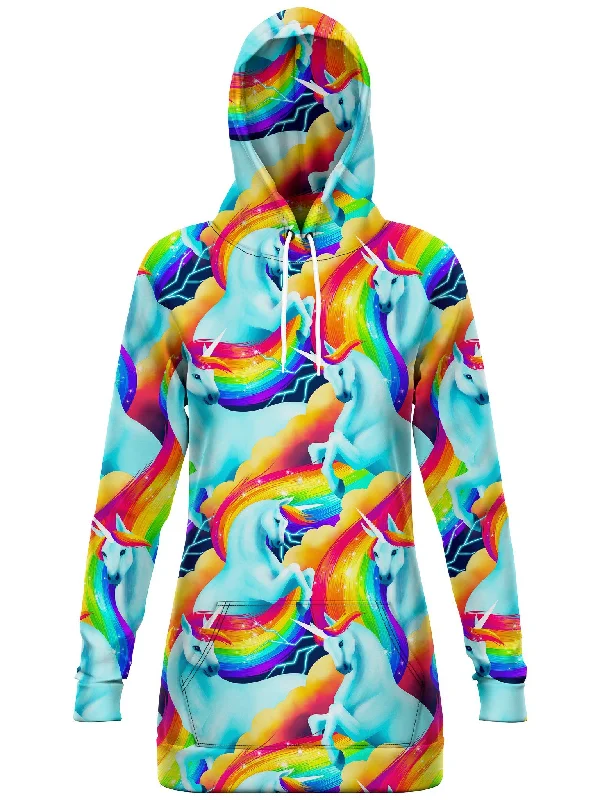 Luxury Fashion Unicorn Sherbet Hooded Dress