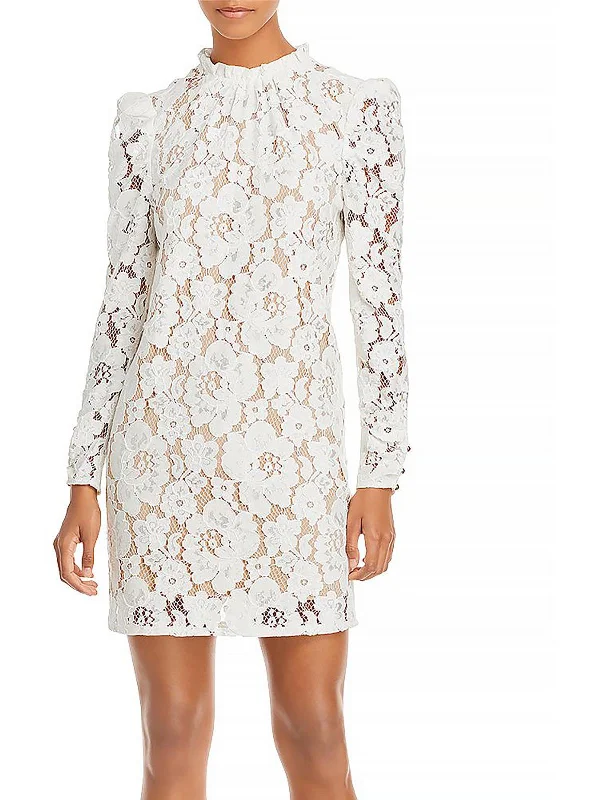 Limited Time Offers Womens Lace Short Mini Dress